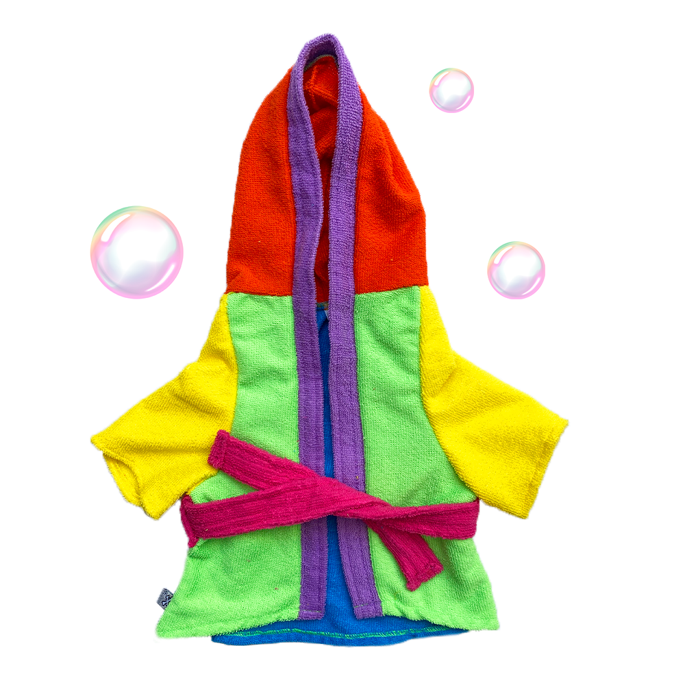 BATA DE BAÑO MULTICOLOR