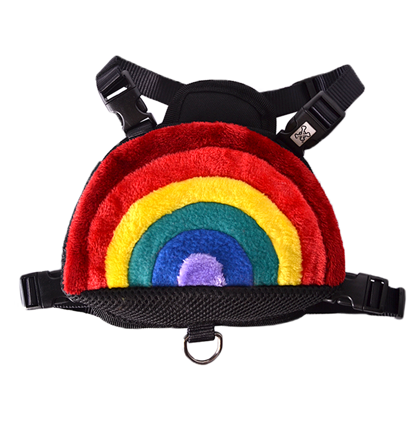 PECHERA MOCHILA PARA MASCOTA ARCOÍRIS🌈