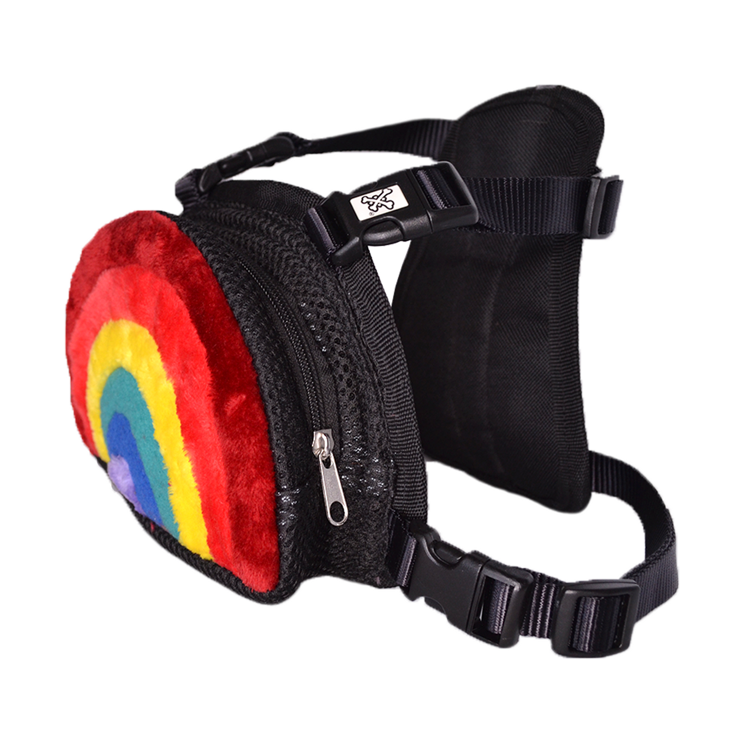 PECHERA MOCHILA PARA MASCOTA ARCOÍRIS🌈