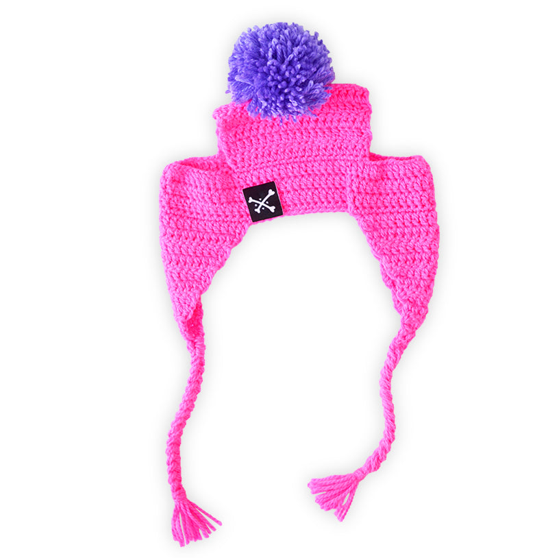 GORRITO POM POM ROSA