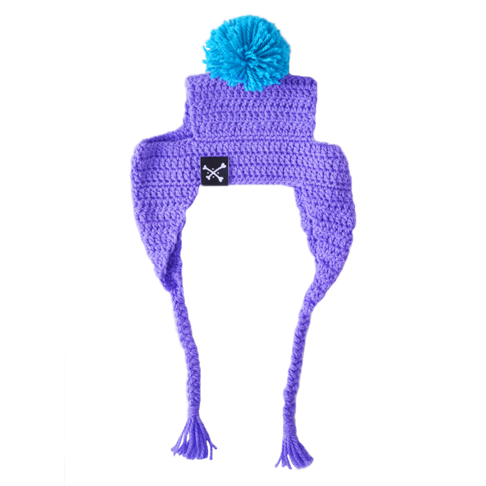 GORRITO POM POM MORADO