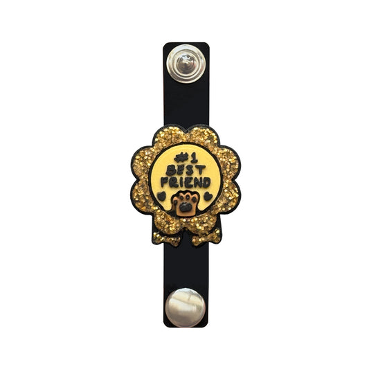 GUMMY CHARM / MEDALLA BEST FRIEND GOLD