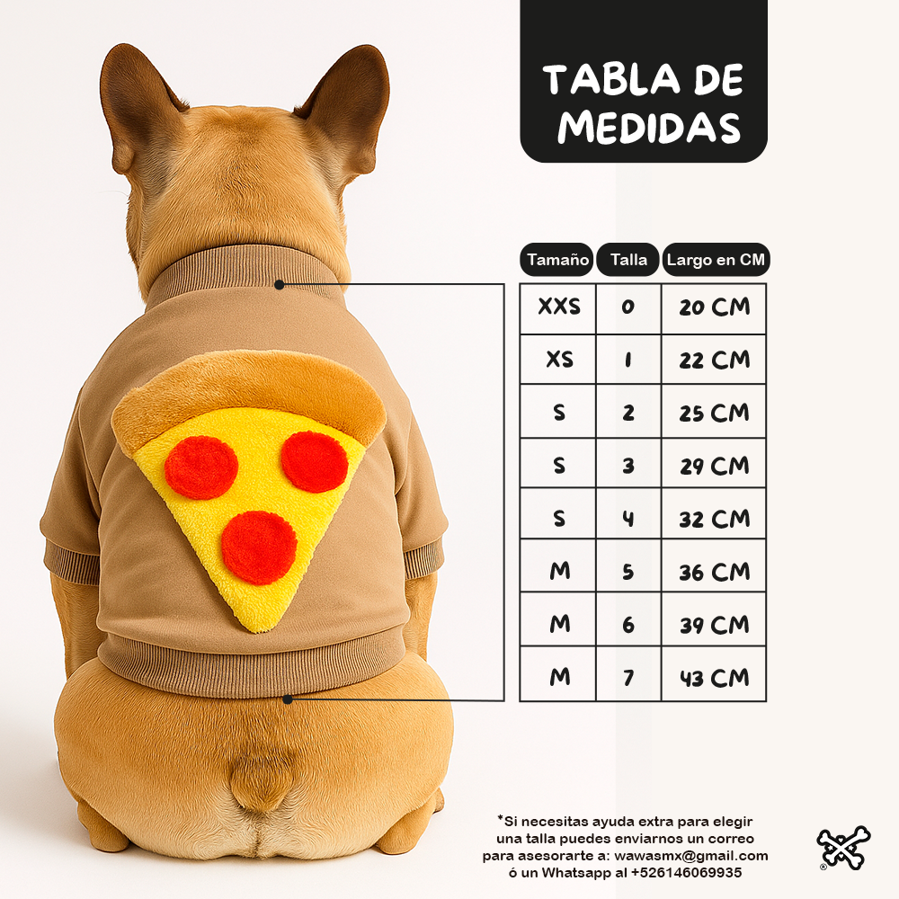 SUDADERA PIZZA 3D