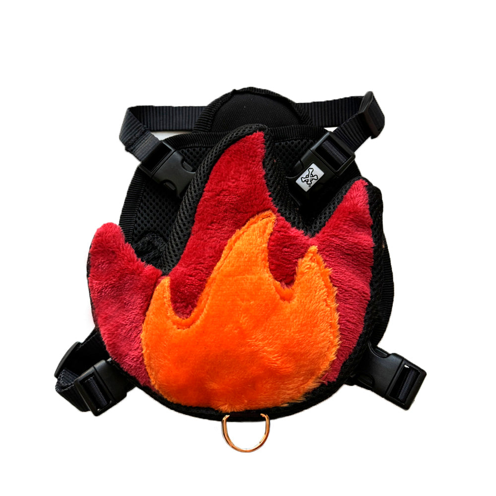 PECHERA MOCHILA PARA MASCOTA FUEGO🔥