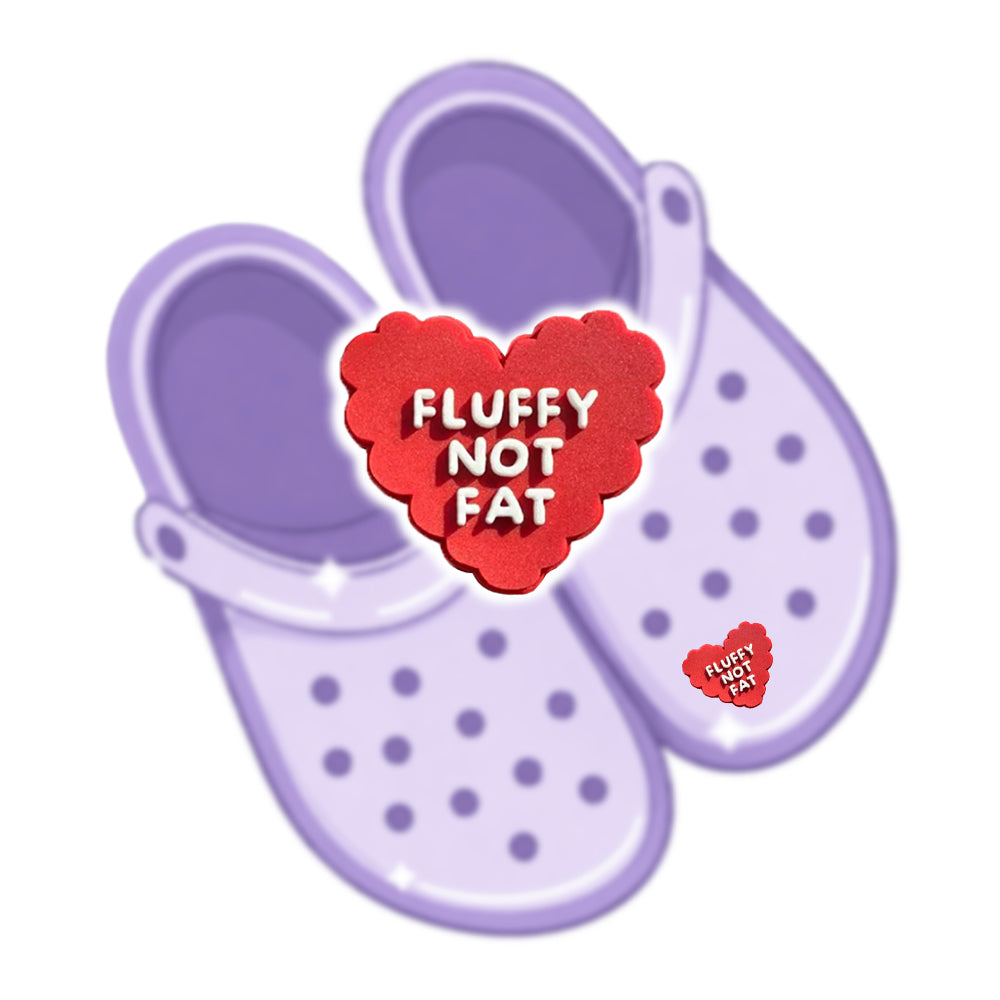 SHOE CHARM CORAZON ROJO