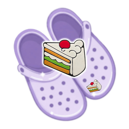 SHOE CHARM LEMON CAKE
