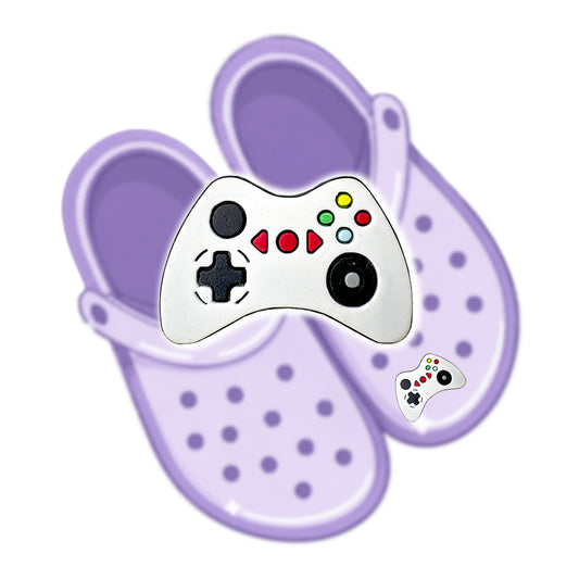 SHOE CHARM CONTROL BLANCO