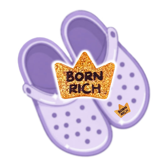 SHOE CHARM CORONA DORADA