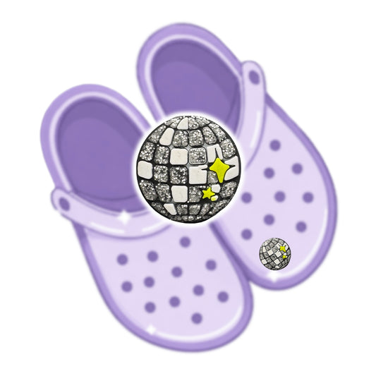 SHOE CHARM DISCOBALL