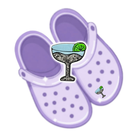 SHOE CHARM MARTINI
