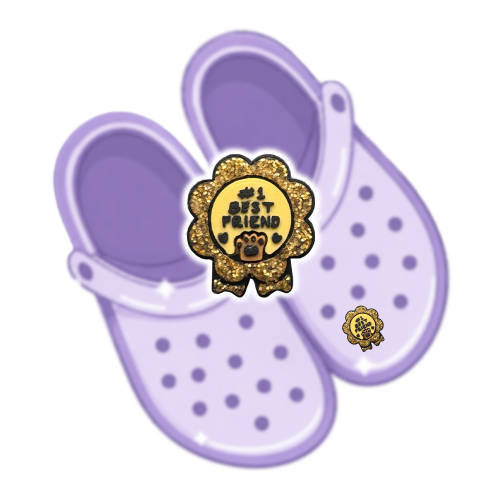 SHOE CHARM MEDALLA GOLD