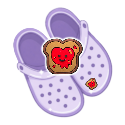 SHOE CHARM JELLY TOAST