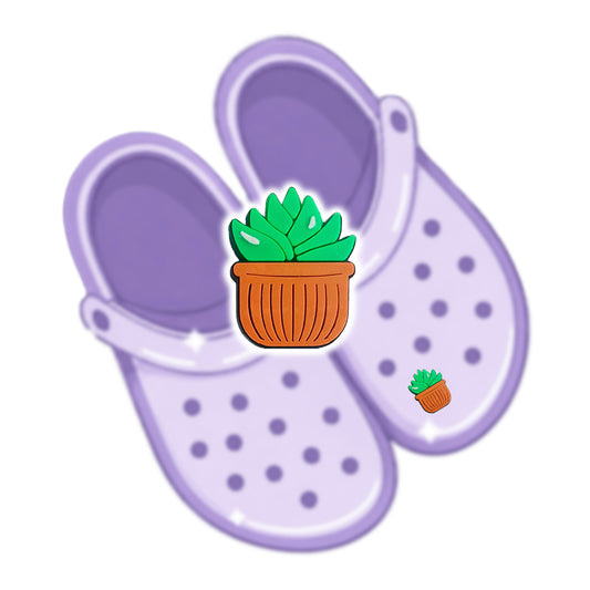 SHOE CHARM SUCULENTA