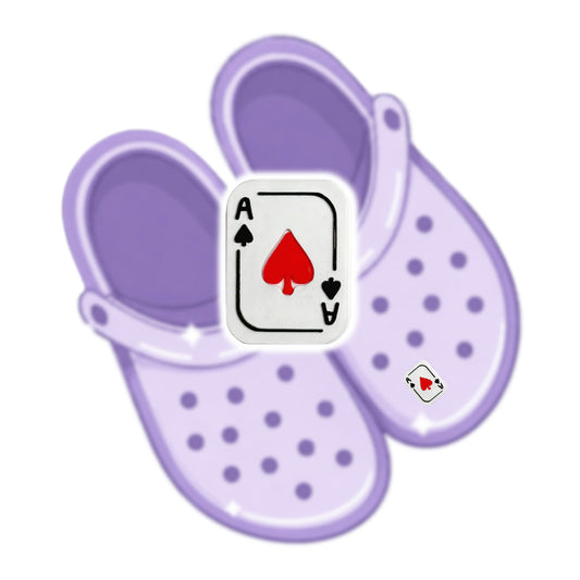 SHOE CHARM CARTA POKER